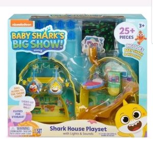 Nickelodeon Baby Shark Big Show Shark House Play-set With Lights And Sou…